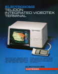 Advertisement, Telidon, 1981